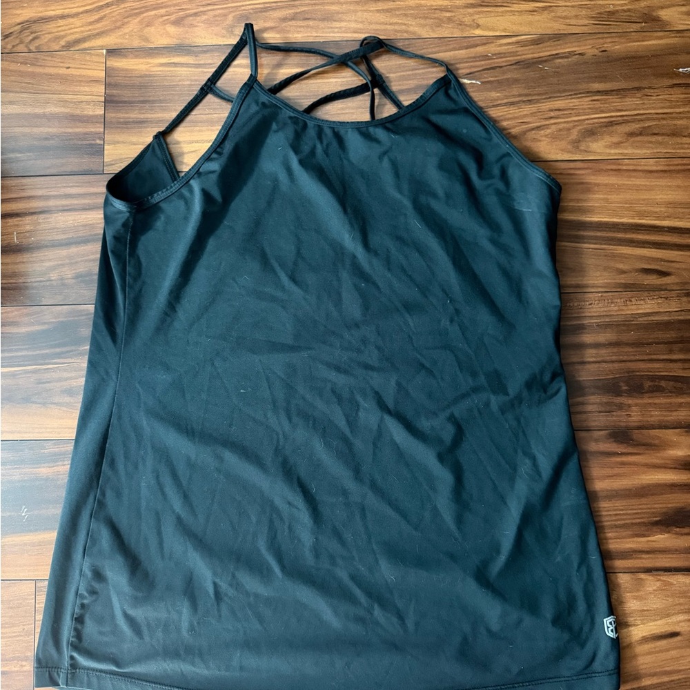 Born Primitive Black Strappy Tank Top
